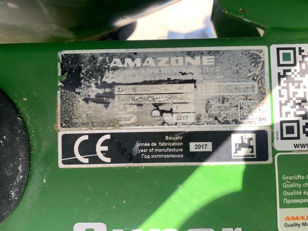 Epandeur engrais AMAZONE ZA V 2600 PROFIS CONTROL AMASPREAD - photo slide 11