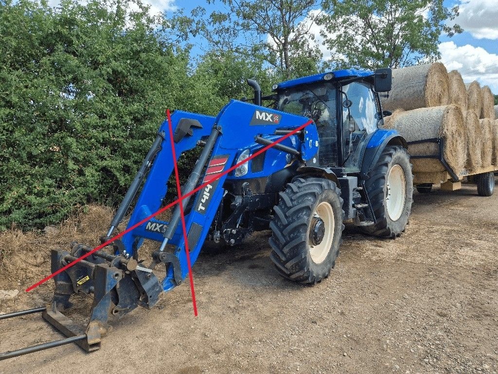 Tracteur NEW HOLLAND T6.175 EC - photo slide 1