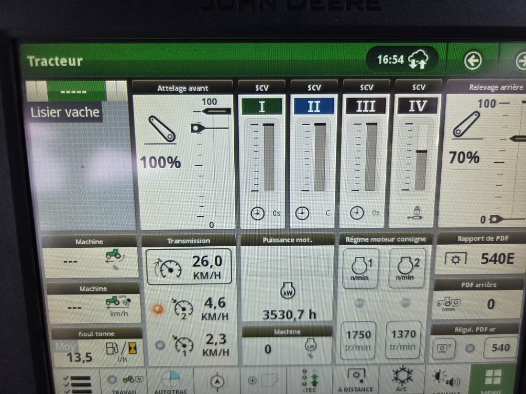 Tracteur JOHN DEERE 6r215 - photo slide 28