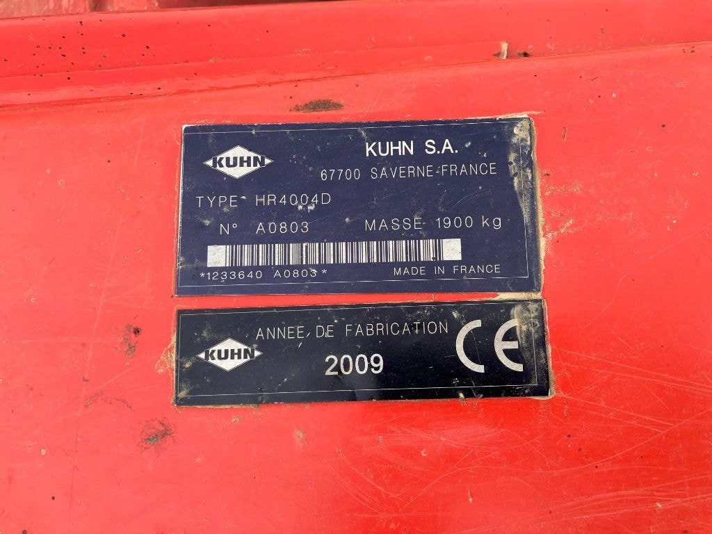 Herse rotative KUHN HR 4004 - photo slide 10