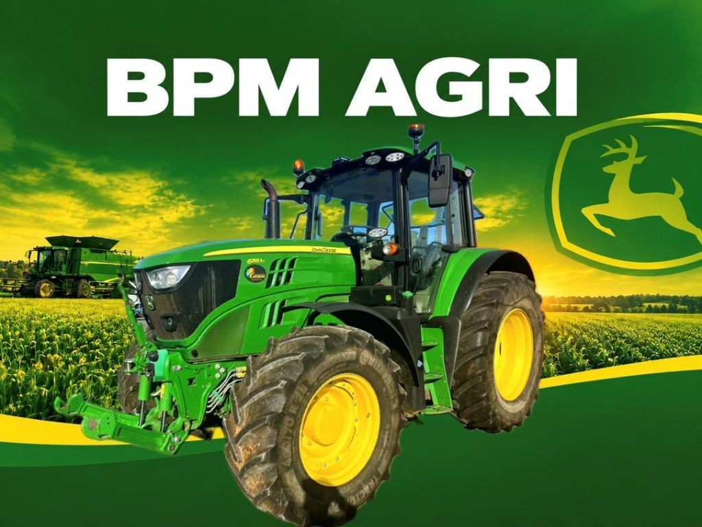 Tracteur JOHN DEERE 6155M - photo slide 1