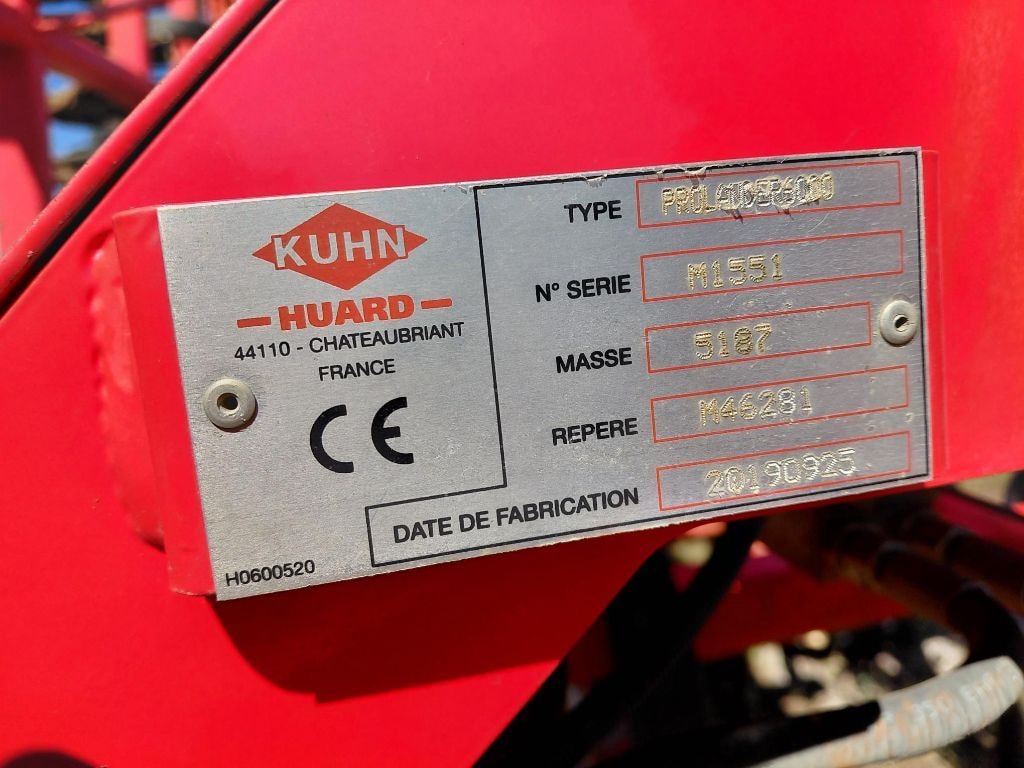 Vibroculteur KUHN PROLANDER 6000 - photo slide 8