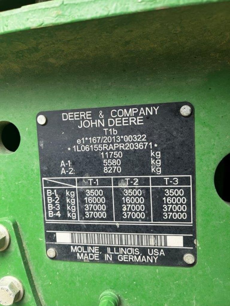 Tracteur JOHN DEERE 6R155 - photo slide 18