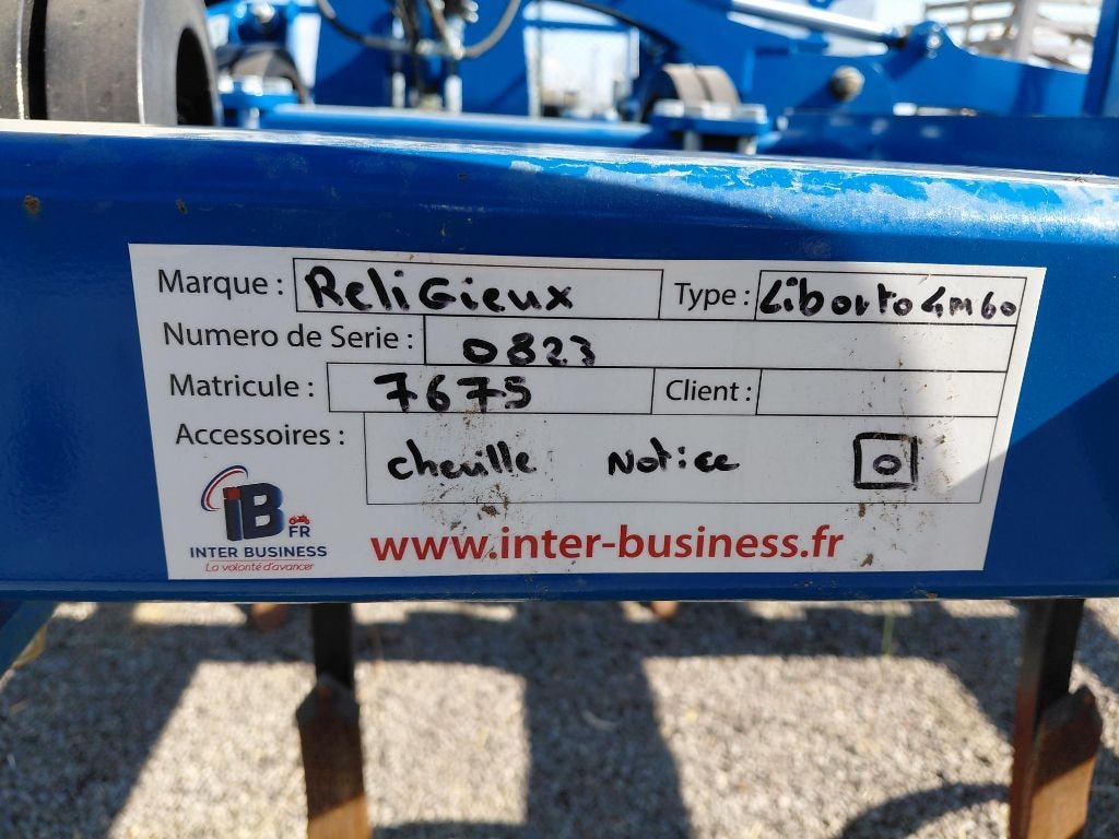 Cultivateur RELIGIEUX LIBERTO 4M60 - photo slide 7