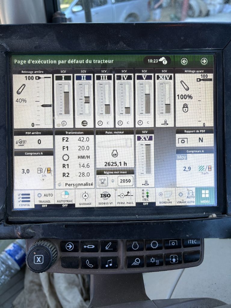 Tracteur JOHN DEERE 6155R - photo slide 14