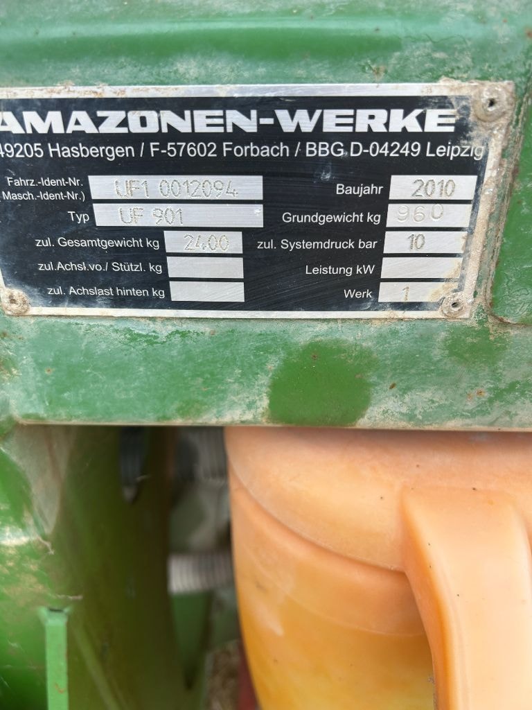 Pulverisateur AMAZONE UF 901 - photo slide 11