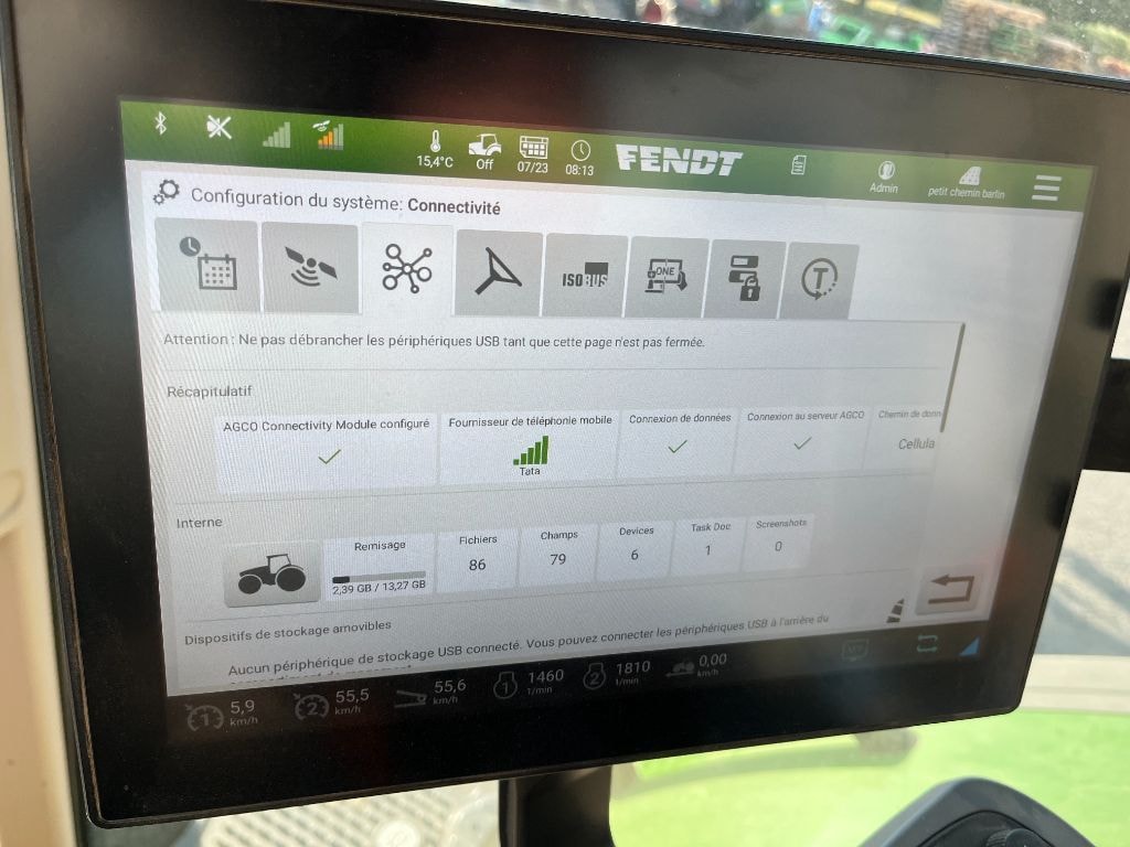 Tracteur FENDT 724 POWER + GEN7 - photo slide 12