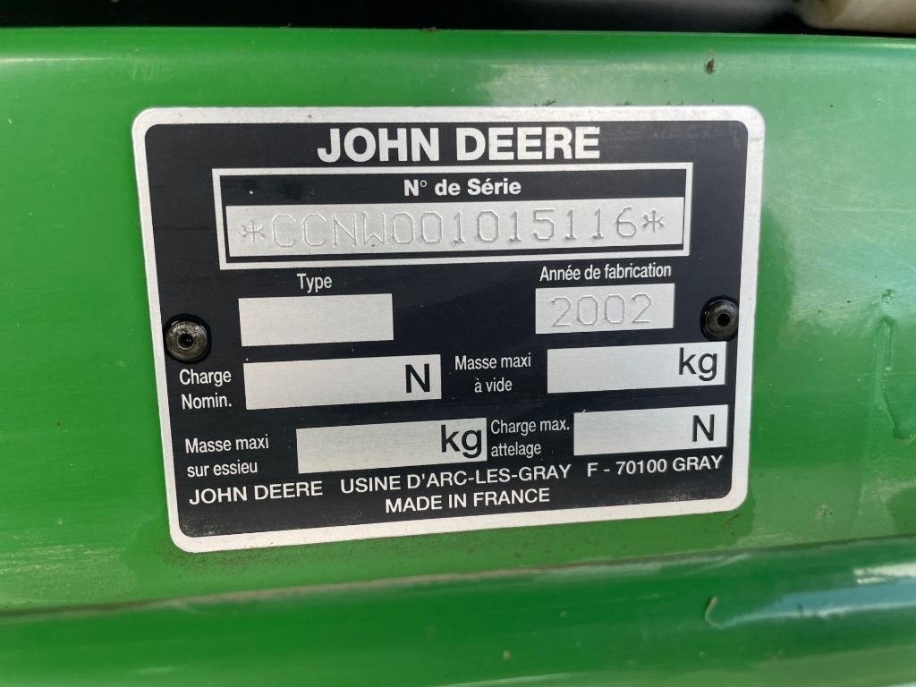 Presse balles rondes JOHN DEERE 572 - photo slide 20