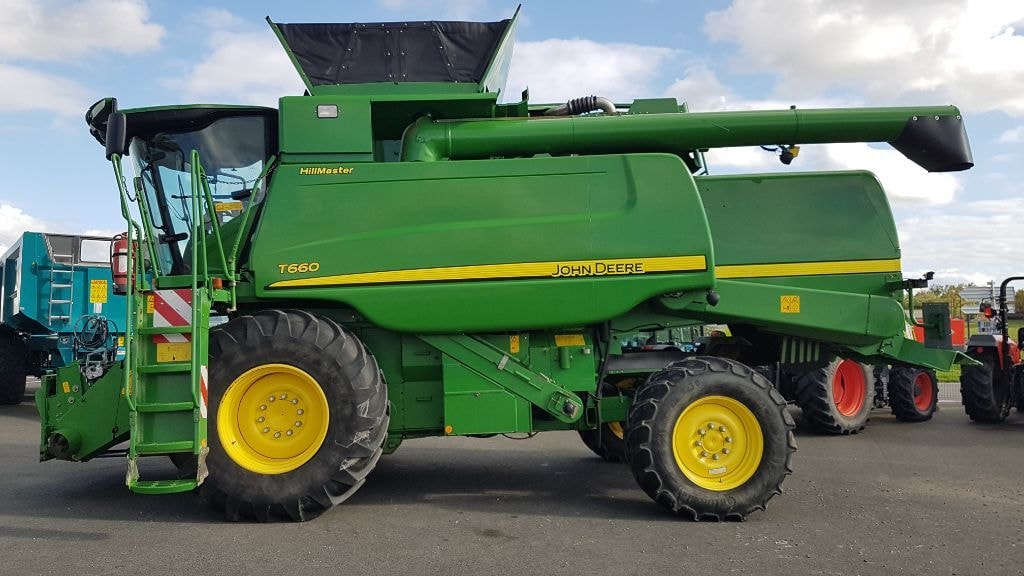 Moissonneuse JOHN DEERE T660 HM 4RM - photo slide 41