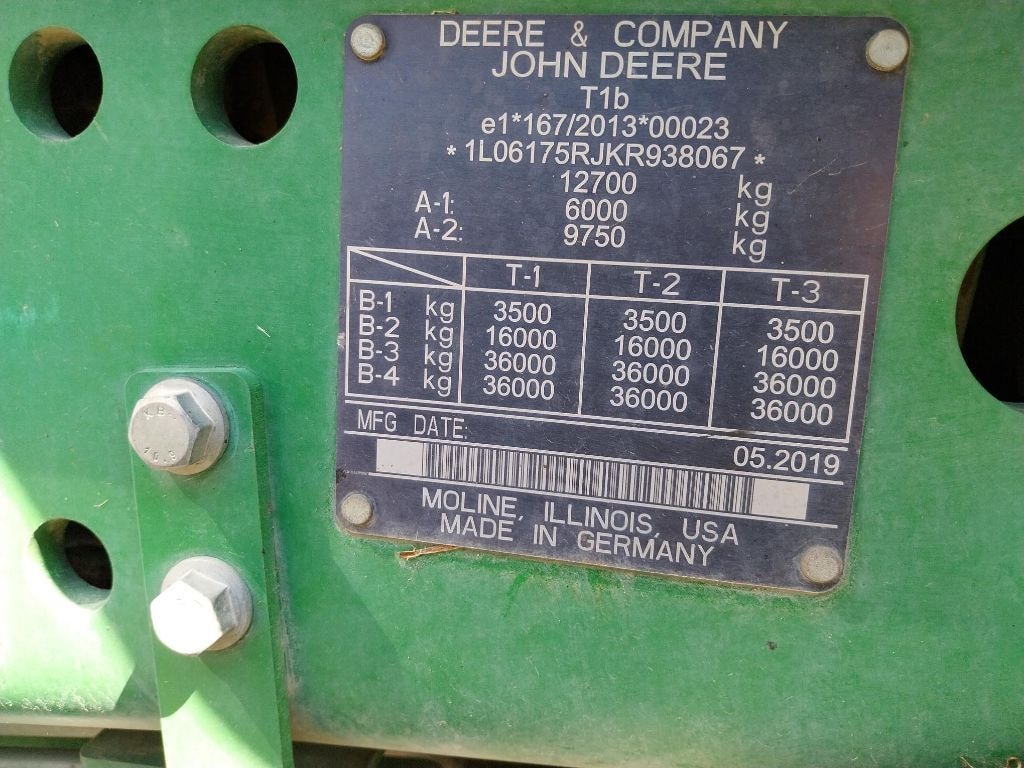 Tracteur JOHN DEERE 6175R - photo slide 10