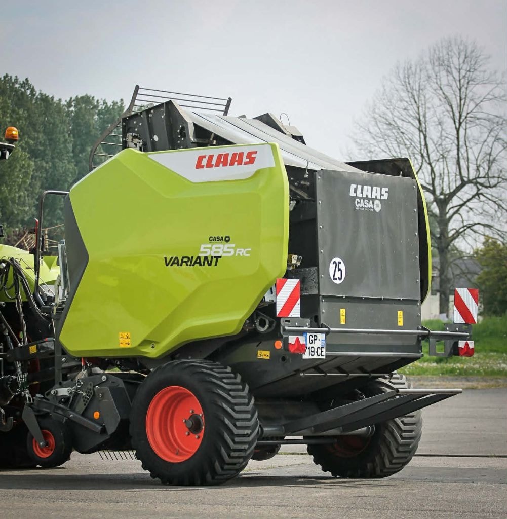 Presse balles rondes CLAAS 585rc - photo slide 1