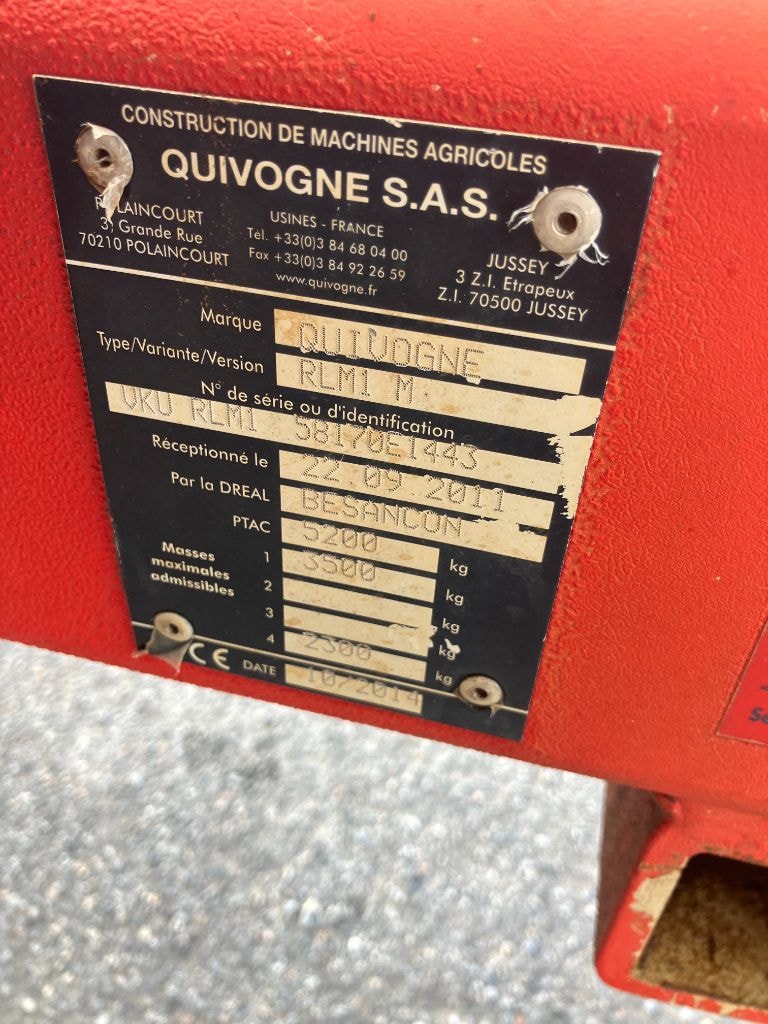 Outil de plombage QUIVOGNE Rollmot 830 - photo slide 18
