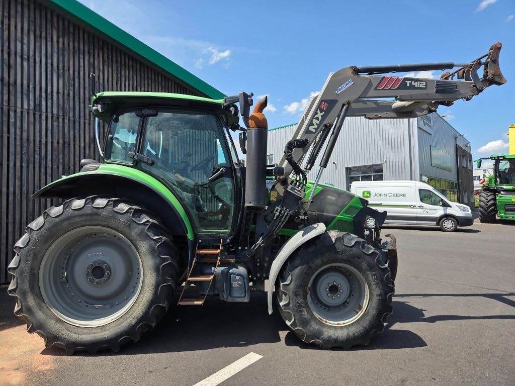 Tracteur chargeur DEUTZ FAHR 6120 TTV - photo slide 7