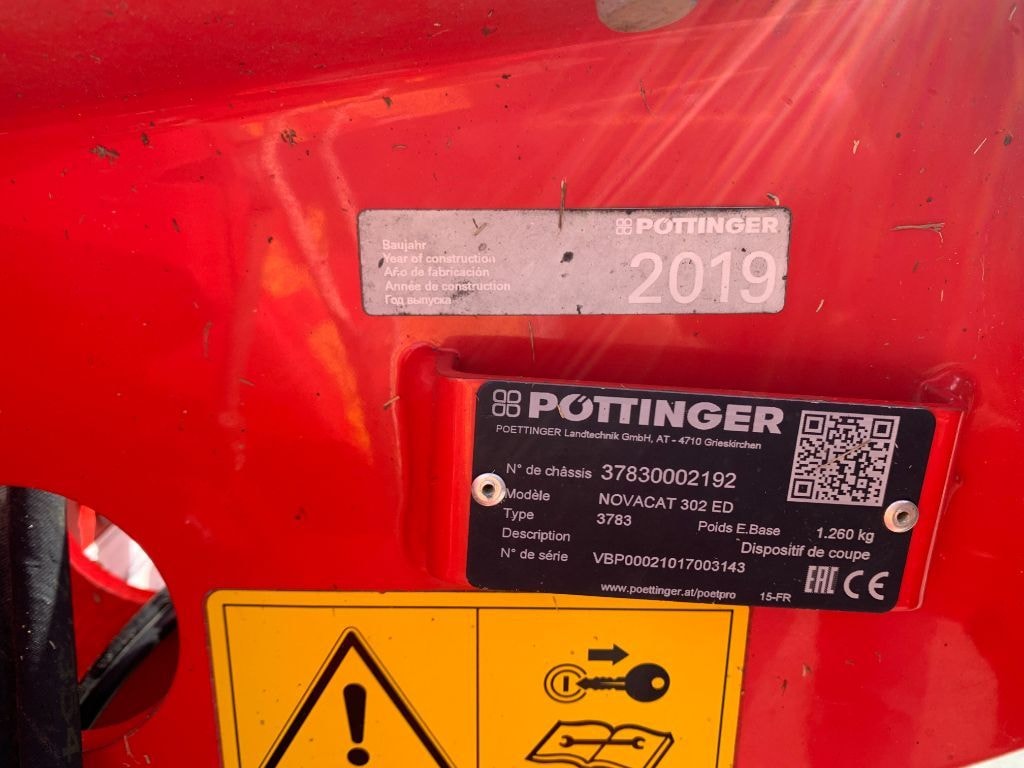 Faucheuse conditionneuse POTTINGER NOVA CAT 302 ED - photo slide 15