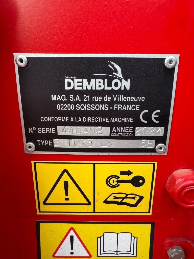 Charrue DEMBLON 6 TC 75 L V - photo slide 9