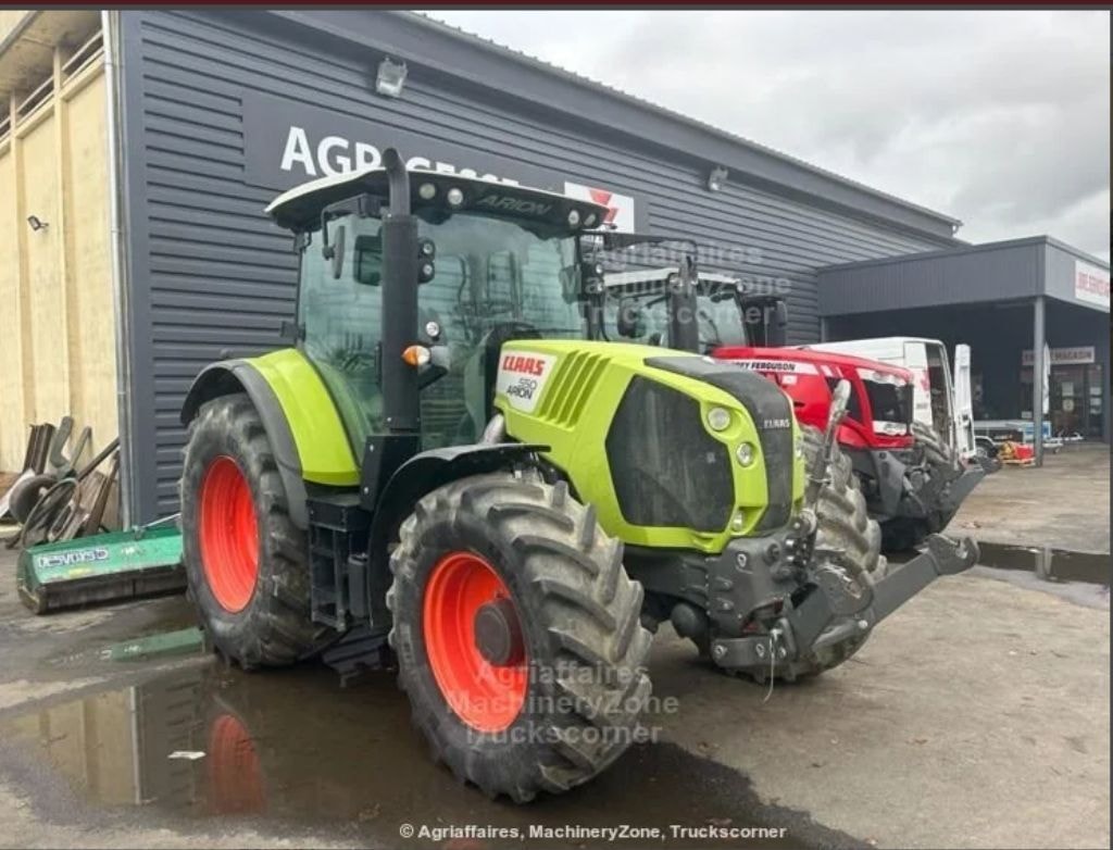 Tracteur CLAAS Arion 550 CIS - photo slide 2