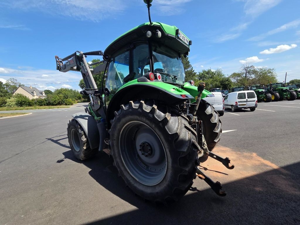 Tracteur chargeur DEUTZ FAHR 6120 TTV - photo slide 13