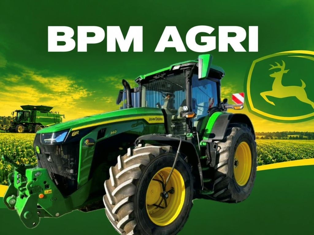 Tracteur JOHN DEERE 8R340 - photo slide 1