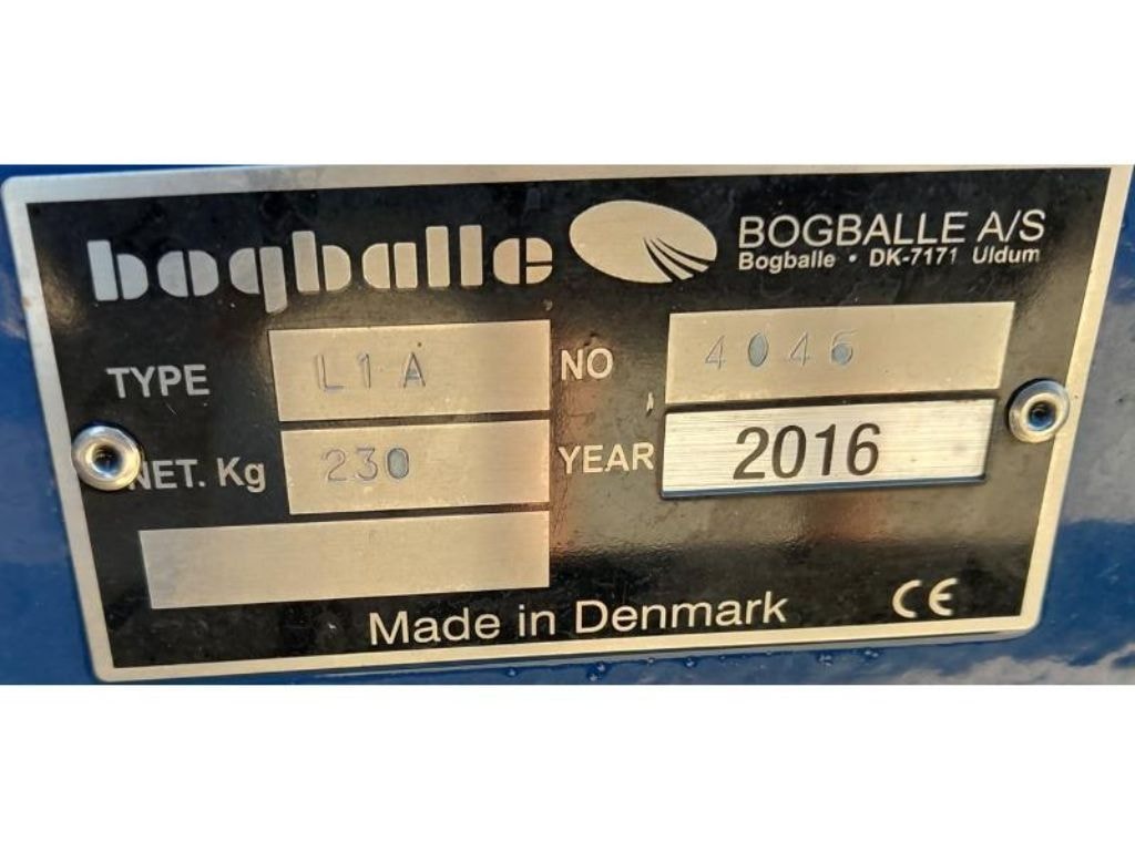 Epandeur engrais BOGBALLE L1a - photo slide 7