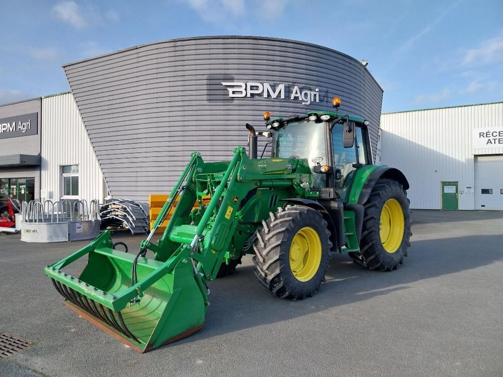 Tracteur chargeur JOHN DEERE 6140M - photo slide 1