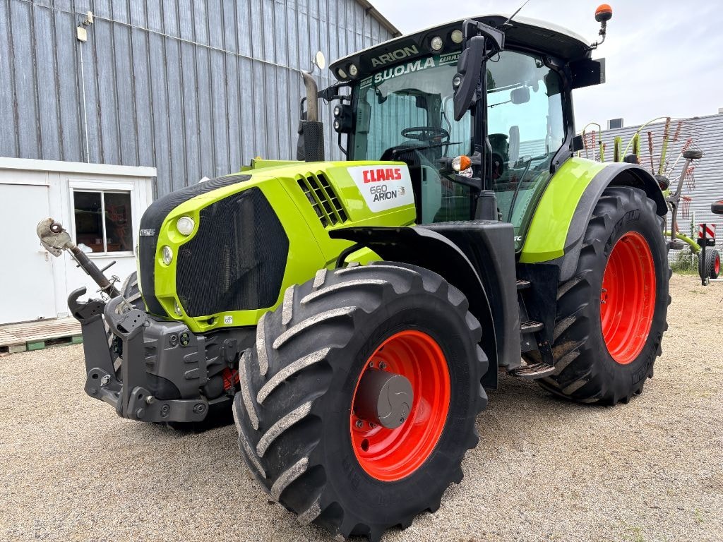 Tracteur CLAAS ARION 660 CMATIC CIS + - photo slide 3
