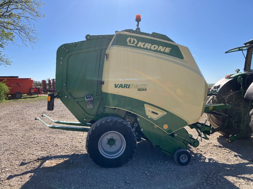 Presse balles rondes KRONE Varipack V190XC - photo slide 7