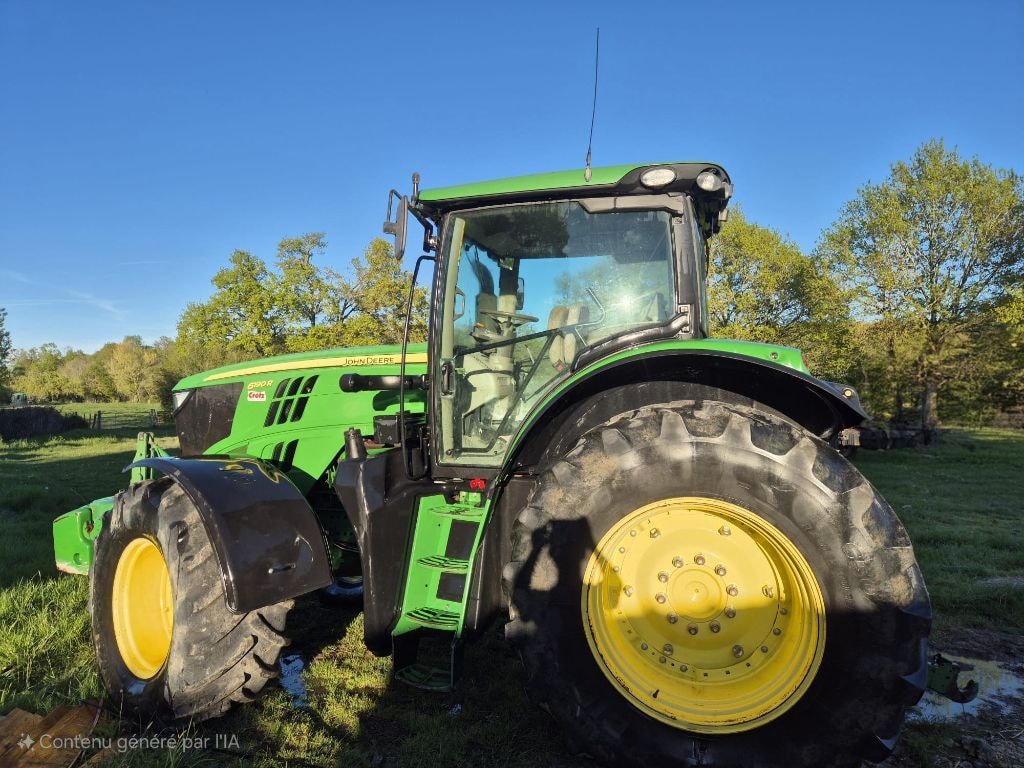 Tracteur JOHN DEERE 6190R - photo slide 12