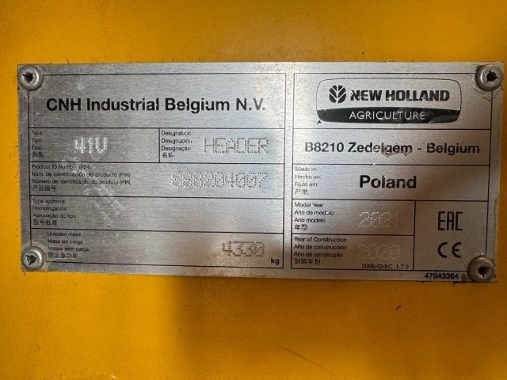 Moissonneuse NEW HOLLAND CR 10.90 REVELATION - photo slide 17