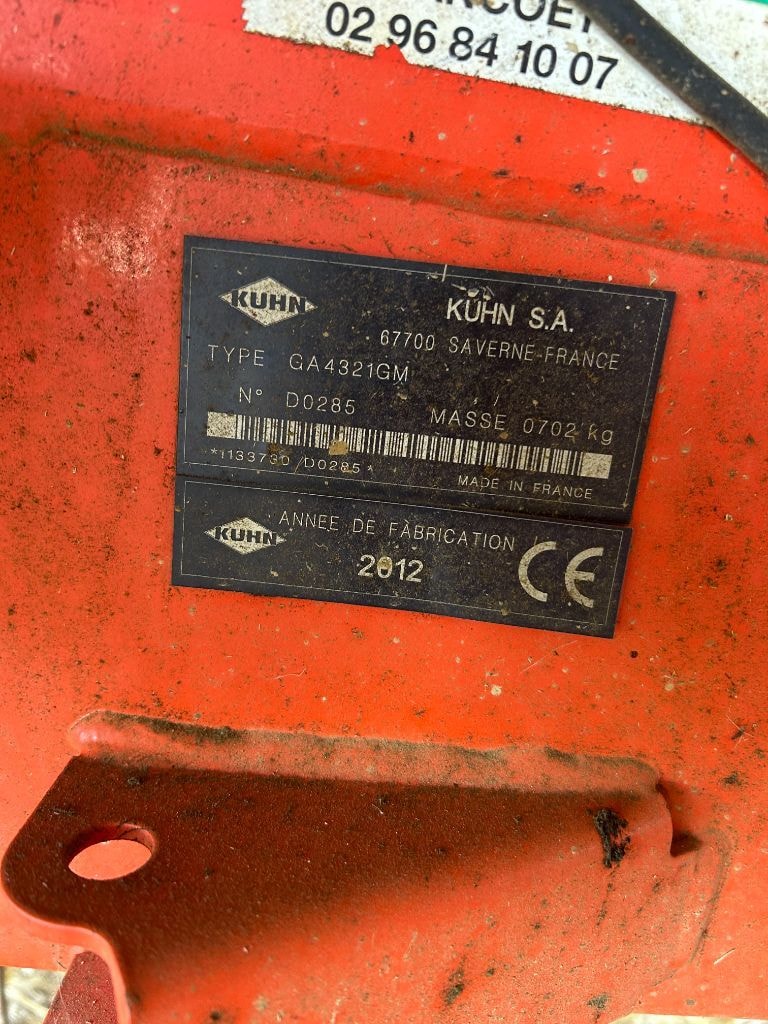 Andaineur KUHN GA4321GM - photo slide 3