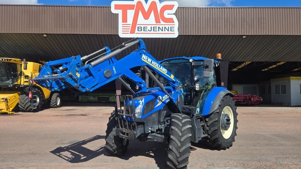 Tracteur chargeur NEW HOLLAND T5.105 DC - photo slide 1
