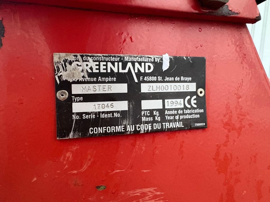 Herse rotative GREENLAND Master - photo slide 9