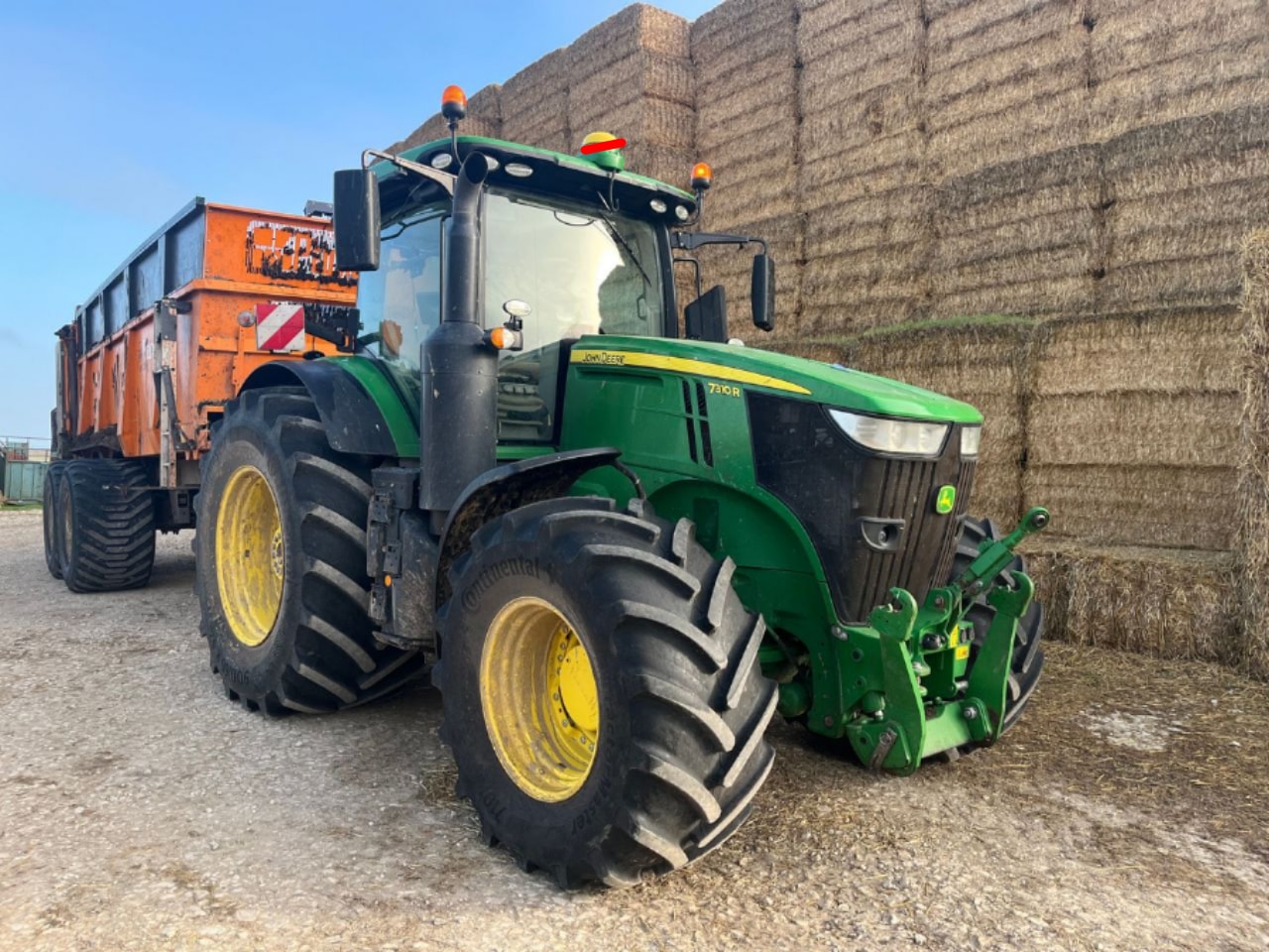 Tracteur JOHN DEERE 7310R - photo slide 3