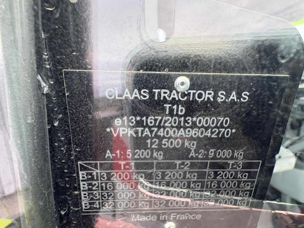 Tracteur CLAAS ARION 650  - photo slide 9
