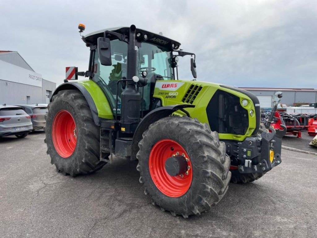 Tracteur CLAAS Arion 660 cebis - photo slide 2
