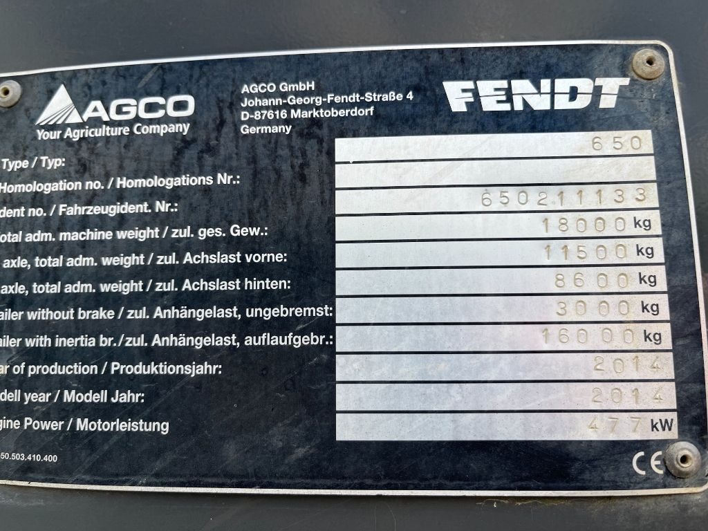 Ensileuse FENDT KATANA 65 - photo slide 6