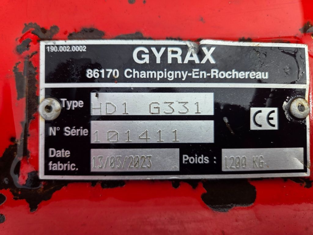 Broyeur GYRAX 331 HD1 - photo slide 11