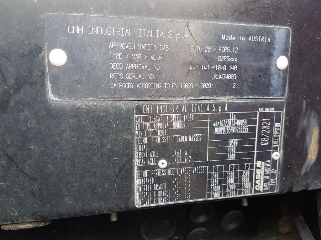 Tracteur CASE IH PUMA 165 - photo slide 22