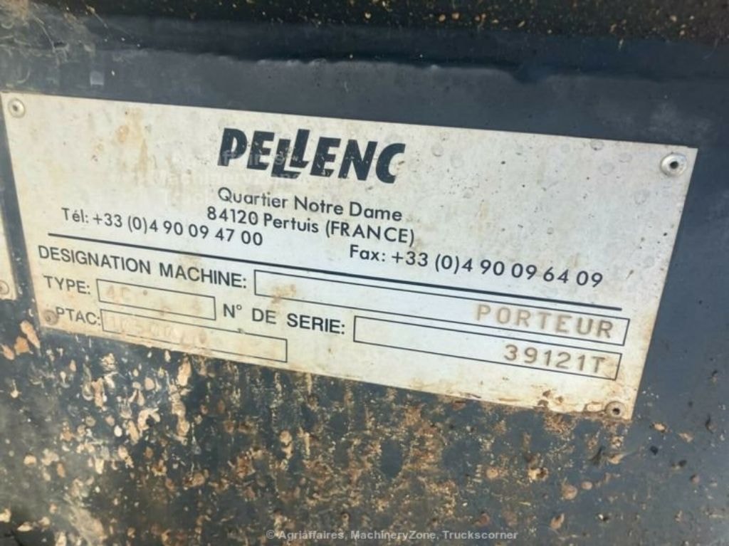Machine à vendanger PELLENC OPTIMUM 670 ES - photo slide 9