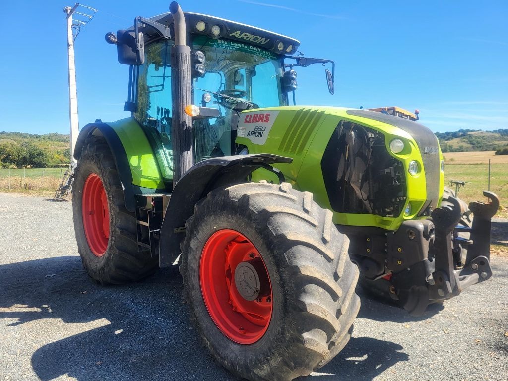 Tracteur CLAAS ARION 650 CIS - photo slide 3
