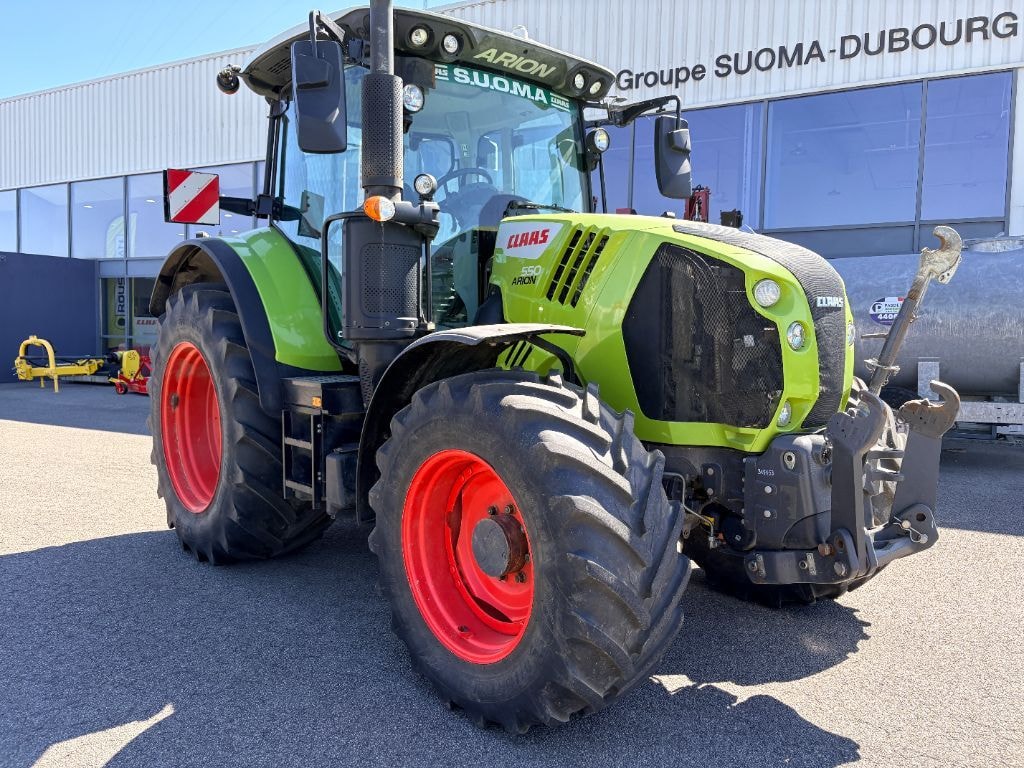 Tracteur CLAAS ARION 550 CIS+ - photo slide 1
