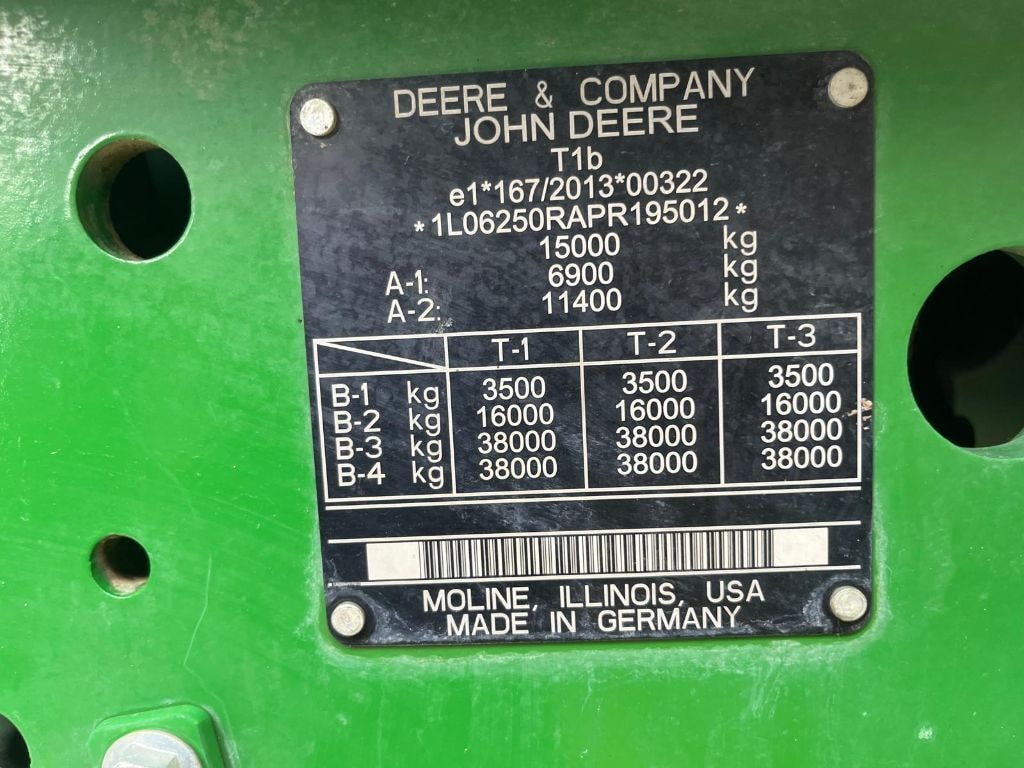 Tracteur JOHN DEERE 6R250 - photo slide 17