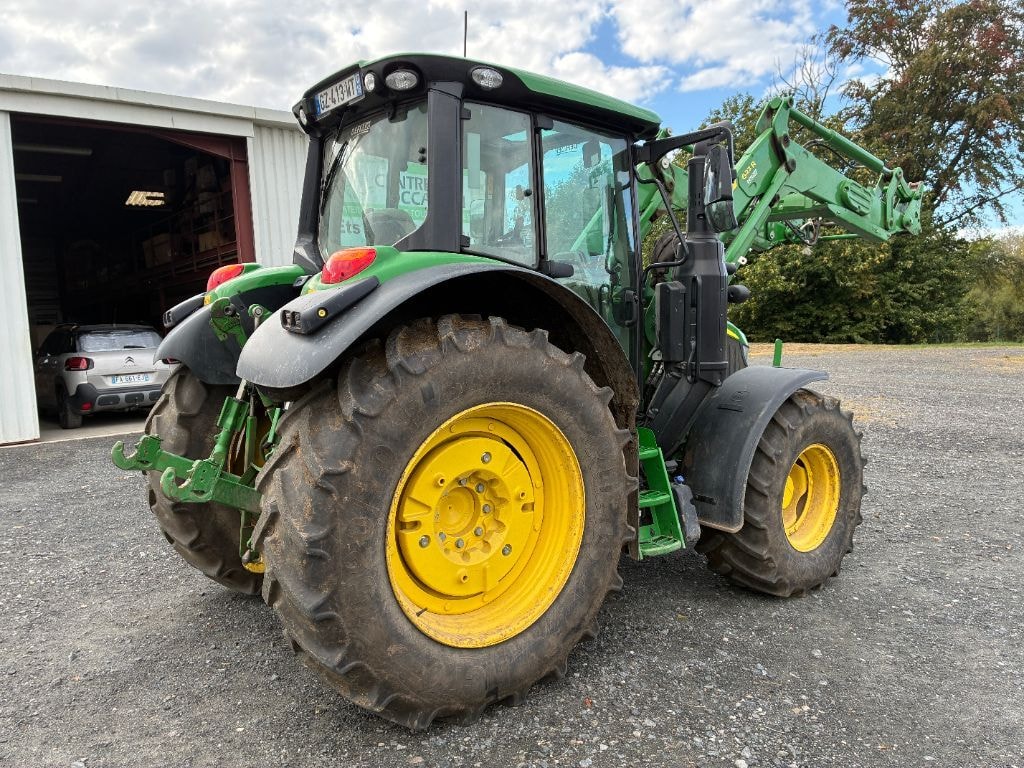 Tracteur chargeur JOHN DEERE 6120 M COMMAN QUAD - photo slide 3