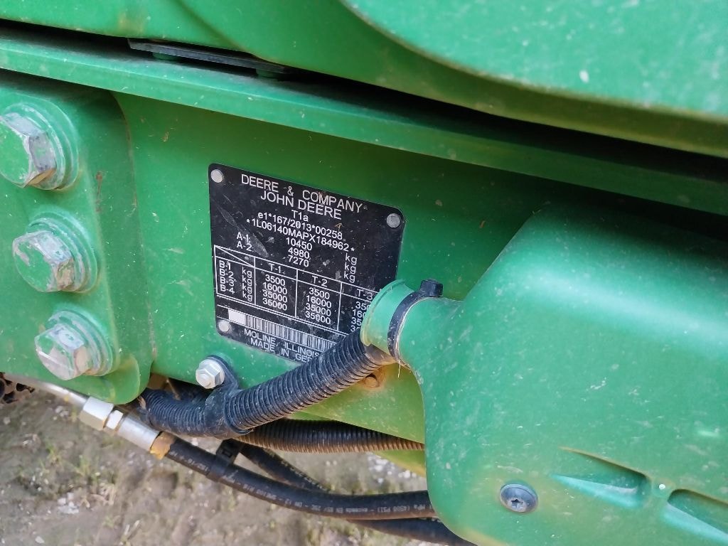 Tracteur chargeur JOHN DEERE 6140M - photo slide 5