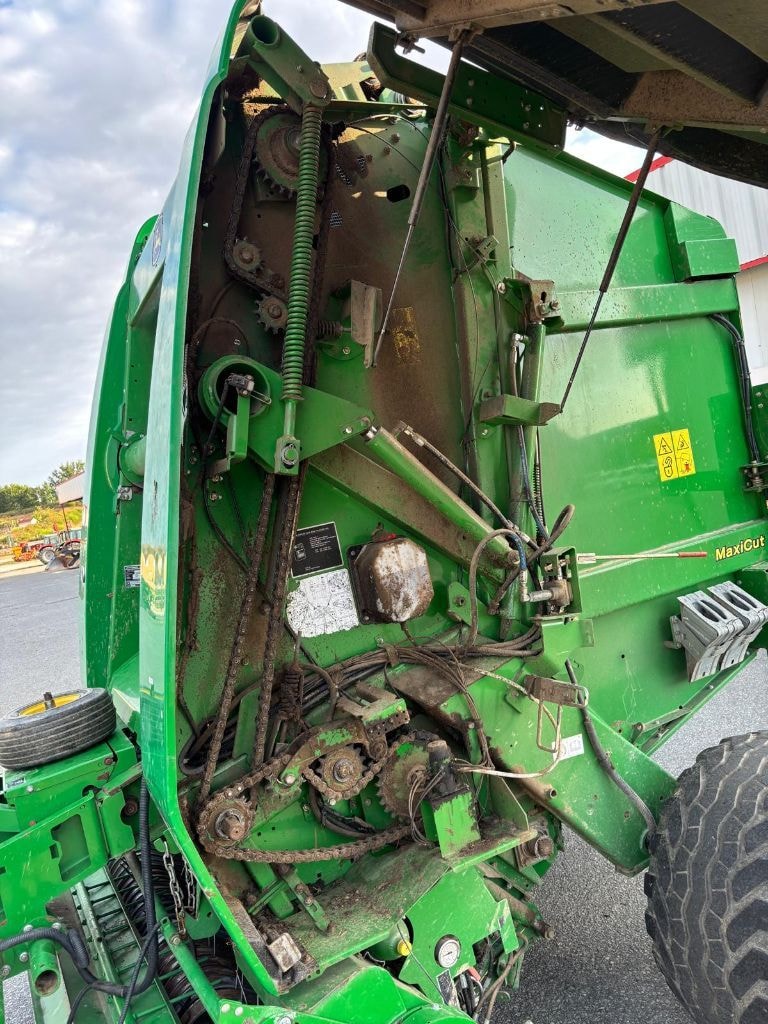 Presse balles rondes JOHN DEERE 864 MAXICUT 13 COUTEAUX - photo slide 11