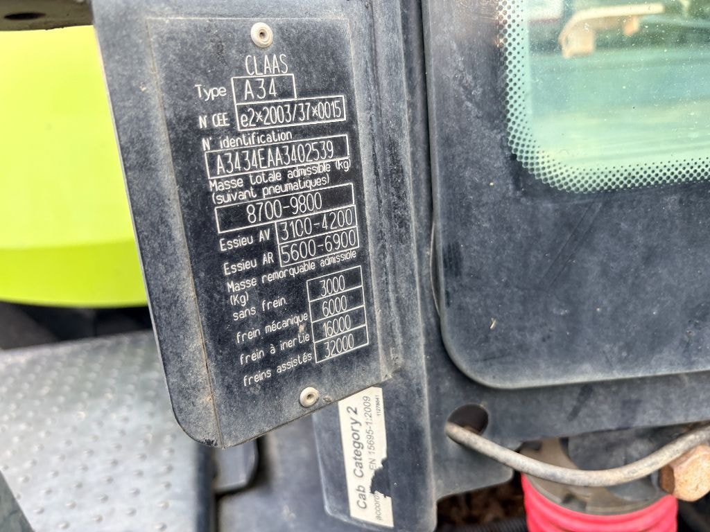 Tracteur CLAAS ARION 520 CEBIS - photo slide 21