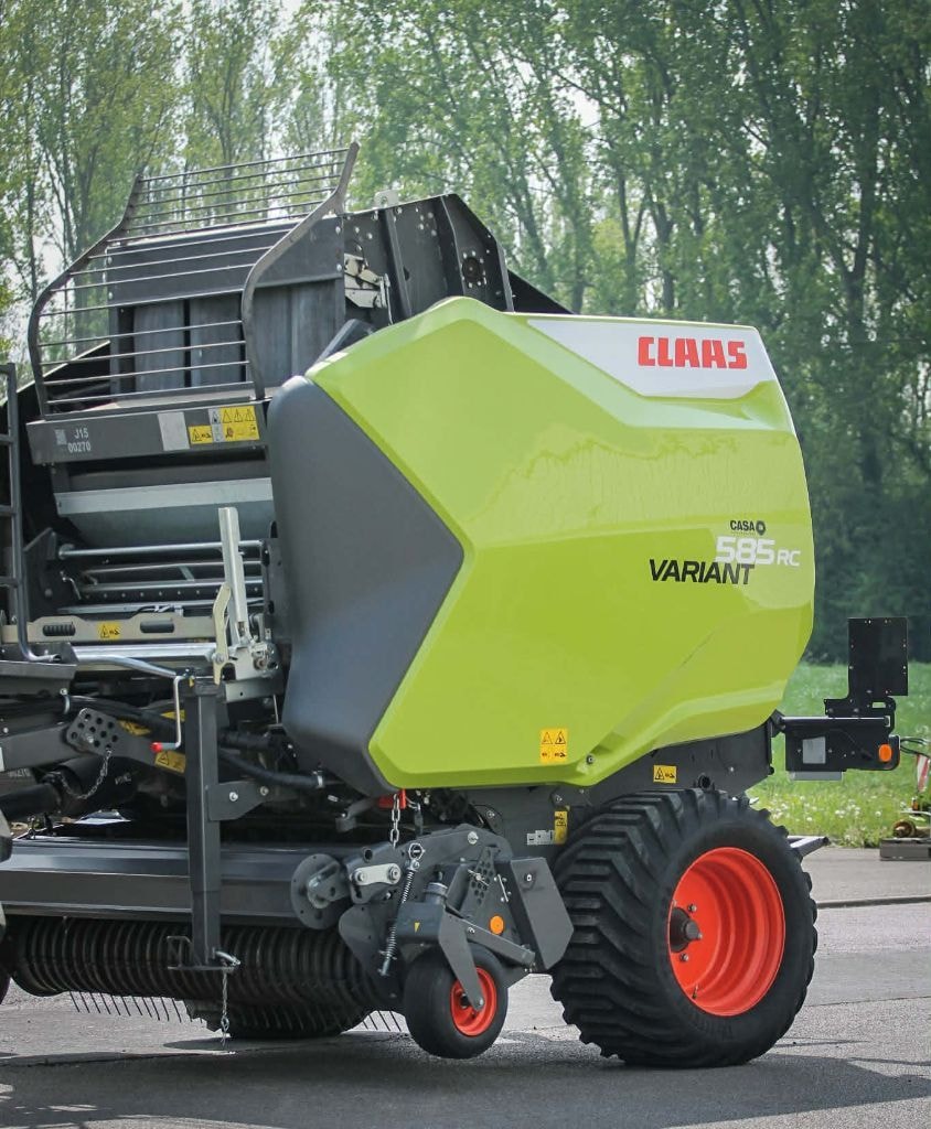 Presse balles rondes CLAAS 585rc - photo slide 4