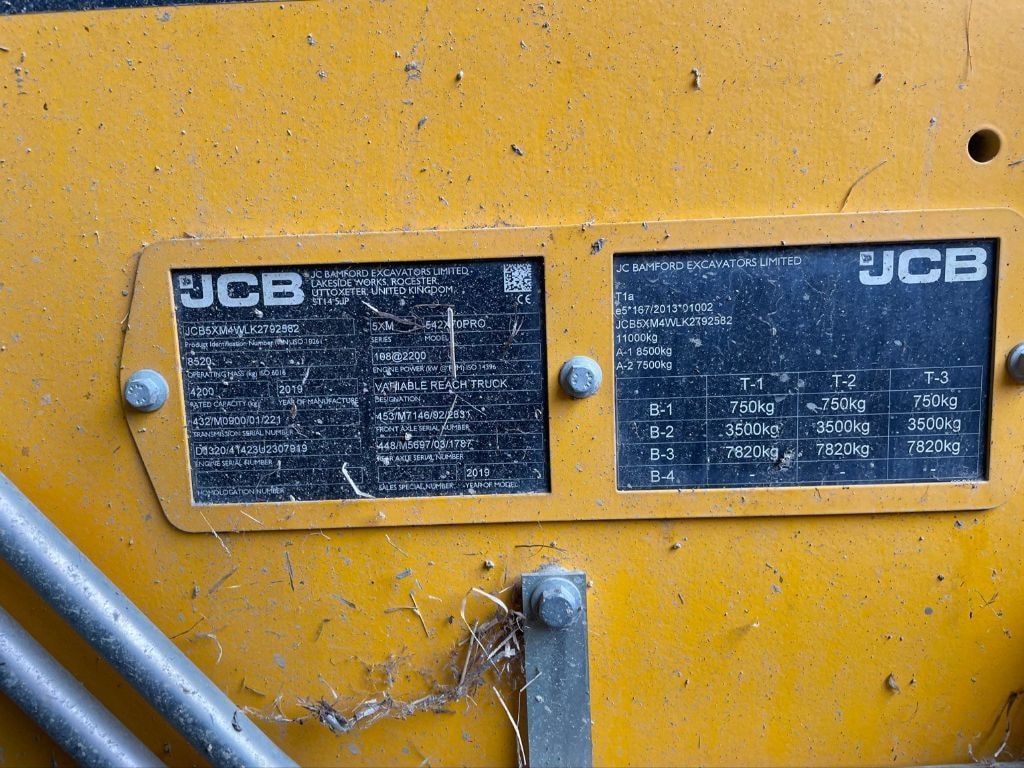 Telescopique JCB 542-70 AGRI PRO - photo slide 17