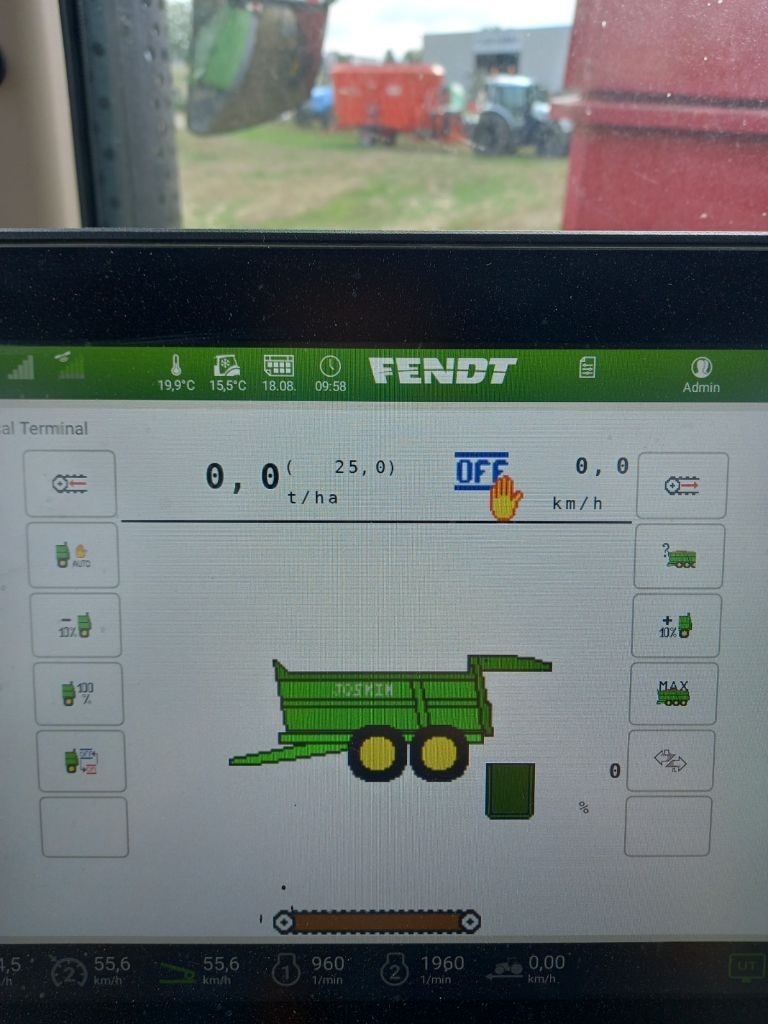 Epandeur fumier JOSKIN FERTI SPACE HORIZON 6011/17bu - photo slide 22