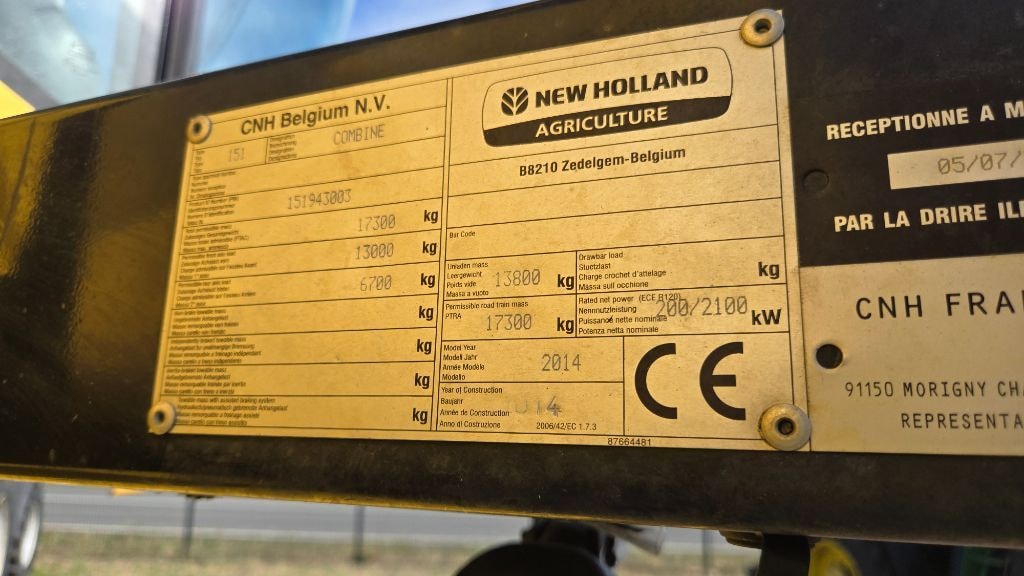 Moissonneuse NEW HOLLAND CX 6080 FS - photo slide 29