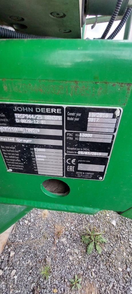 Pulverisateur JOHN DEERE R944I - photo slide 14